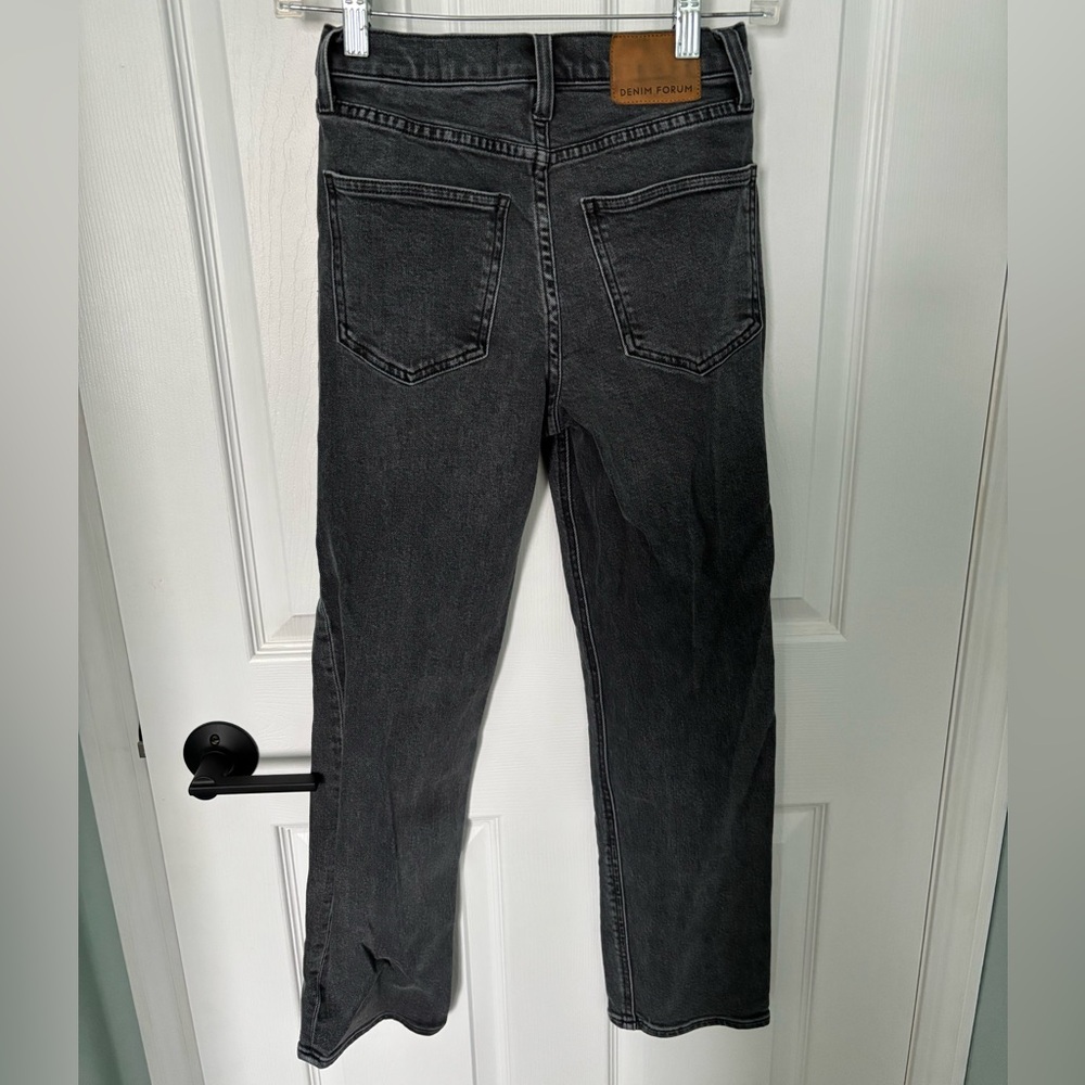 Denim Forum The Arlo High Rise Straight Size 24 28L - Picture 7 of 9